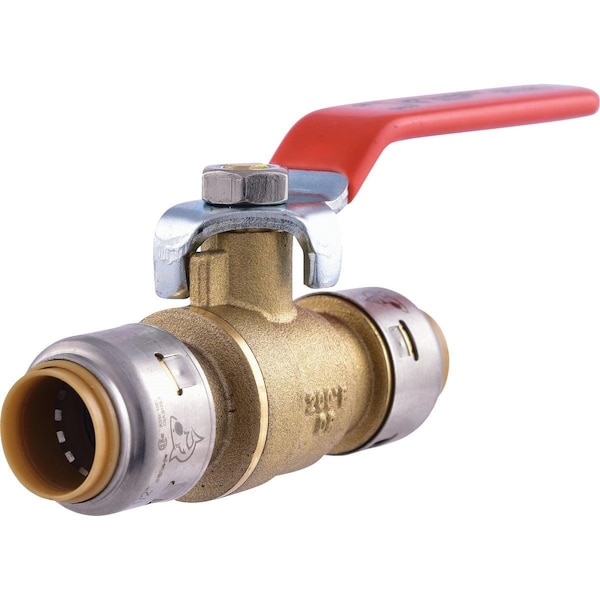Sharkbite 1/2 In. Brass Push-Fit Ball Valve UR22222A - main